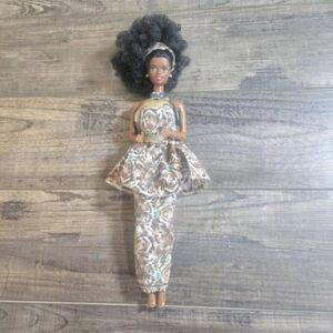 1966 Marked Rare Nigerian Barbie Doll: Vintage Collectible w/ Style, click knees